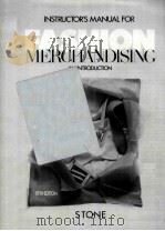 INSTRUCTOR'S MANUAL FOR FASHION MERCHANDISING AN INTRODUCTION FIFTH EDITION（1990 PDF版）
