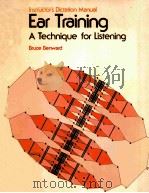 INSTRUCTOR'S DICTATION MANUAL EAR TRAINING A TECHNIQUE FOR LISTENING（1978 PDF版）