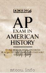 ADVANCED PLACEMENT EXAMINATION IN AMERICAN HISTORY 1990 PDF电子版封面 0130129984 JOHN W.CRUM