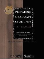 PREPARING GRADUATE STUDENTS TO TEACH（1993 PDF版）