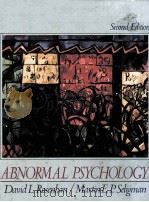 ABNORMAL PSYCHOLOGY SECOND EDITION（1989 PDF版）