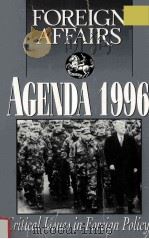 FOREIGN AFFAIRS AGENDA 1996（1996 PDF版）
