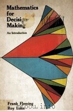 MATHEMATICS FOR DECISION MAKING AN INTRODUCTION（1974 PDF版）