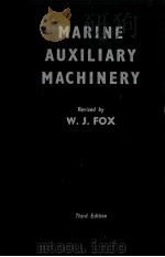 MARINE AUXILIARY MACHINERY THIRD EDITION（ PDF版）