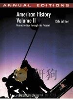 AMERICAN HISTORY VOLUME II 15TH EDITION（1999 PDF版）