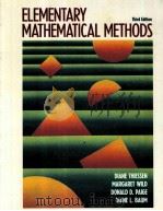 ELEMENTARY MATHEMATICAL METHODS THIRD EDITION（1989 PDF版）