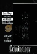 STUDY GUIDE TO ACCOMPANY CRIMINOLOGY FIFTH EDITION（1995 PDF版）