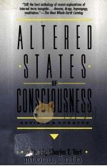 ALTERED STATES OF CONSCIOUSNESS THIRD EDITION 1990 PDF电子版封面 0062508571