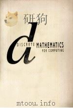 DISCRE MATHEMATICS FOR COMPUTING（1992 PDF版）