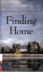 FINDING HOME 1992 PDF电子版封面 0807085189