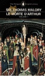 SIR THOMAS MALORY LE MORTE D'ARTHUR VOLUME 1 1969 PDF电子版封面