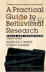 A PRACTICAL GUIDE TO BEHAVIORAL RESEARCH TOOLS AND TECHNIQUES FOURTH EDITION（1980 PDF版）