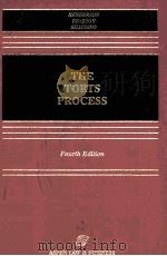 THE TORTS PROCESS FOURTH EDITION（1994 PDF版）