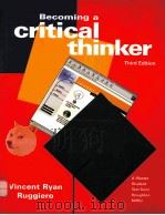 BECOMING A CRITICAL THINKER THIRD EDITION（1999 PDF版）