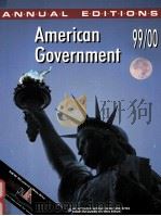 AMERICAN GOVERNMENT 99/00 TWENTY-NINTH EDITION 1999 PDF电子版封面 0070303037
