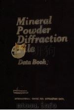 MINERAL POWDER DIFFRACTION FILE DATA BOOK（1986 PDF版）