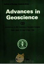 ADVANCES IN GEOSCIENCE 2（1992 PDF版）