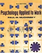 PSYCHOLOGY APPLIED TO WORK:AN INTRODUCTION TO INDUSTRIAL AND ORGANIZATIONAL PSYCHOLOGY 5TH EDITION（1997 PDF版）