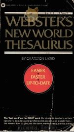 WEBSTER'S NEW WORLD THESAURUS（1974 PDF版）