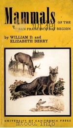 MAMMALS OF THE SAN FRANCISCO BAY REGION（1959 PDF版）