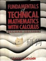 FUNDAMENTALS OF TECHNICAL MATHEMATICS WITH CALCULUS SECOND EDITION（1989 PDF版）