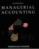 MANAGERIAL ACCOUNTING SEVENTH EDITION（1994 PDF版）