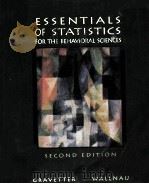 ESSENTIALS OF STATISTICS FOR THE BEHAVIORAL SCIENCES SECOND EDITION（1995 PDF版）
