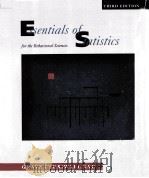 ESSENTIALS OF STATISTICS FOR THE BEHAVIORAL SCIENCES THIRD EDITION 1999 PDF电子版封面 0534357806