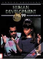 HUMAN DEVELOPMENT 98/99 TWENTY-SIXTH EDITION（1998 PDF版）