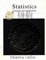 STATISTICS CONCEPTS AND APPLICATIONS（1995 PDF版）