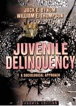 JUVENILE DELINQUENCY:A SOCIOLOGICAL APPROACH FOURTH EDITION 1999 PDF电子版封面 0205276121