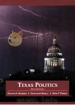 TEXAS POLITICS SIXTH EDITION 1996 PDF电子版封面 0314067000 RICHARD H.KRAEMER CHARLDEAN NE