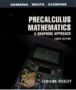 PRECALCULUS MATHEMATICS A GRAPHING APPROACH THIRD EDITION（1994 PDF版）