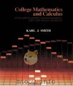 COLLEGE MATHEMATICS AND CALCULUS（1988 PDF版）