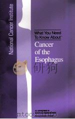 CANCER OF THE ESOPHAGUS PDF电子版封面