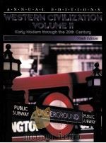 WESTERN CIVILIZATION VOLUME II:EARLY MODERN THROUGH THE TWENTIETH CENTURY NINTH EDITION（1997 PDF版）