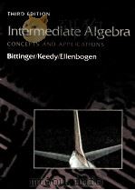 INTERMEDIATE ALGEBRA:CONCEPTS AND APPLICATIONS THIRD EDITION 1982 PDF电子版封面 0201172968