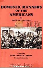 DOMESTIC MANNERS OF THE AMERICANS（1993 PDF版）