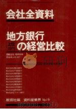 地方銀行上位10行の経営比較（1980.09 PDF版）