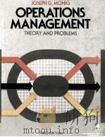 OPERATIONS MANAGEMENT:THEORY AND PROBLEMS THIRD EDITION（1987 PDF版）