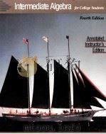 INTERMEDIATE ALGEBRA FOR COLLEGE STUDENTS FOURTH EDITION（1992 PDF版）