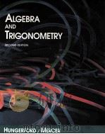 ALGEBRA AND TRIGONOMETRY SECOND EDITION 1991 PDF电子版封面 0030469287