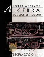 INTERMEDIATE ALGEBRA FOR COLLEGE STUDENTS（1995 PDF版）