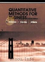 QUANTITATIVE METHODS FOR BUSINESS FOURTH EDITION（1989 PDF版）