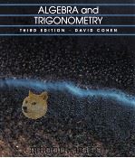 ALGEBRA AND TRIGONOMETRY THIRD EDITION 1993 PDF电子版封面 0314933638
