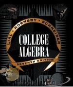 COLLEGE ALGEBRA SEVENTH EDITION 1997 PDF电子版封面 0673995526