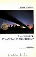 ANALYSIS FOR FINANCIAL MANAGEMENT THIRD EDITION 1992 PDF电子版封面 0256092346