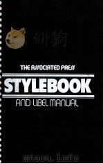 STYLEBOOK AND LIBEL MANUAL 1994 PDF电子版封面 0917360121 NORM GOLDSTEIN
