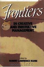 FRONTIERS IN CREATIVE AND INNOVATIVE MANAGEMENT（1986 PDF版）