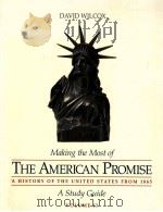 MAKING THE MOST OF THE AMERICAN PROMISE A STUDY GUIDE VOLUME II 1998 PDF电子版封面 0312111991 DAVID WILCOX
